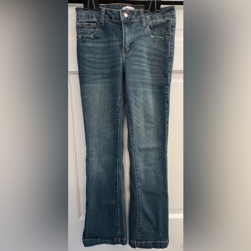 RSQ Girls Blue Jeans - Low Rise Flare